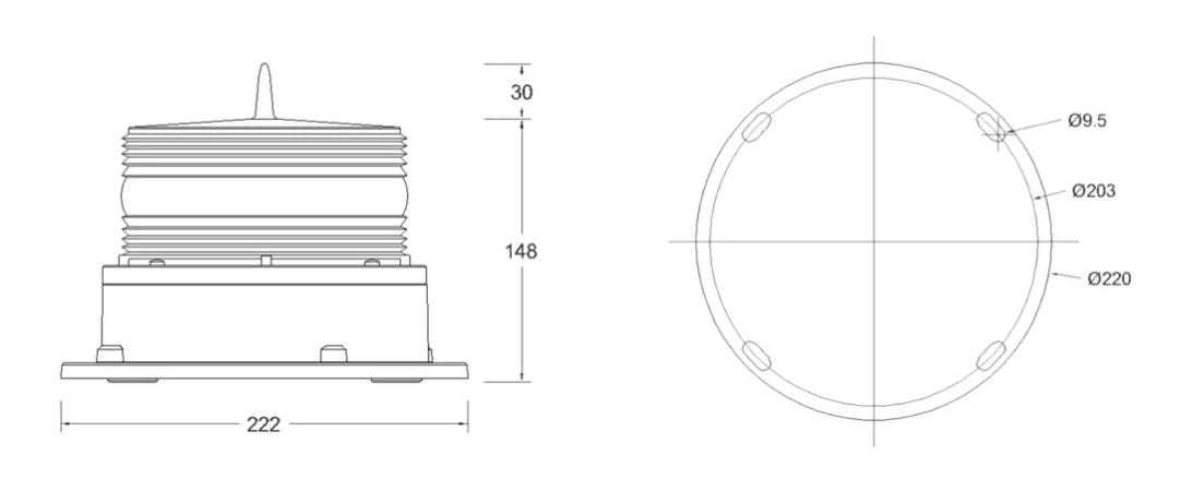 Solar Low Intensity Obstruction Light(AFS1803)1.jpg